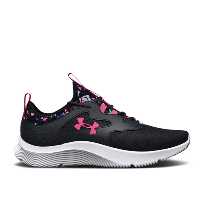 Under Armour Infinity 2.0 Printed GS 'Black Pink Punk' 3026166-001