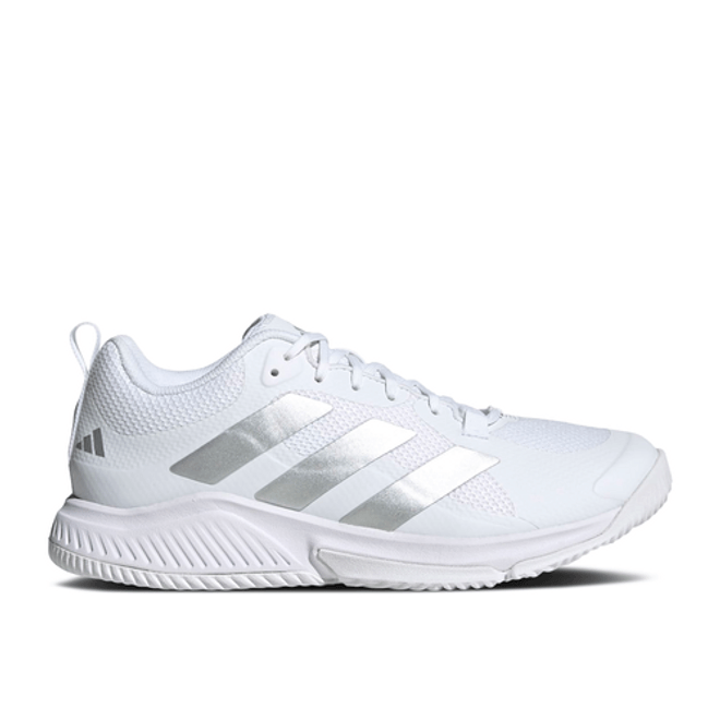 adidas Wmns Court Team Bounce 2.0 'White Silver Metallic' HR1235
