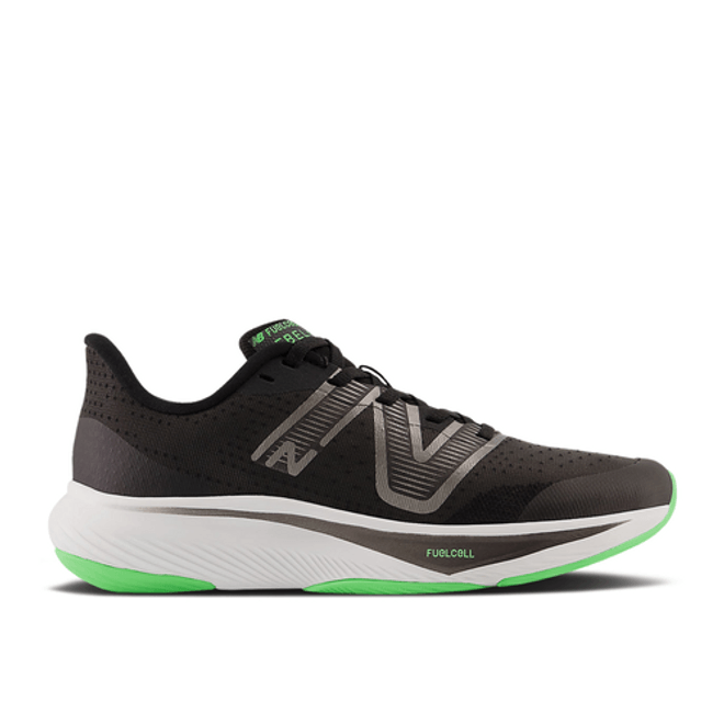 New Balance FuelCell Rebel v3 Big Kid Wide 'Black Vibrant Spring' GPFCXMB3-W
