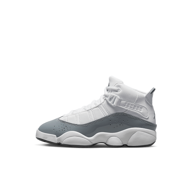 Air Jordan Jordan 6 Rings PS 'White Cool Grey' 323432-121
