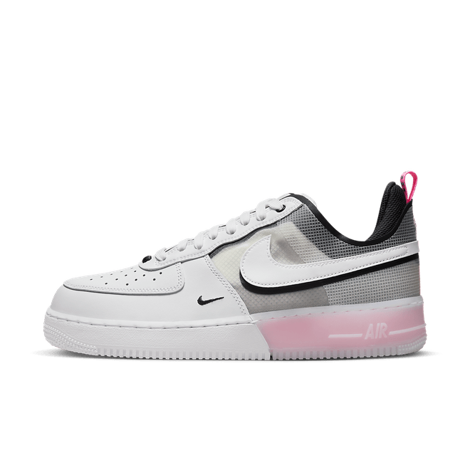 Nike Air Force 1 Low React White Black Pink Spell DV0808-100