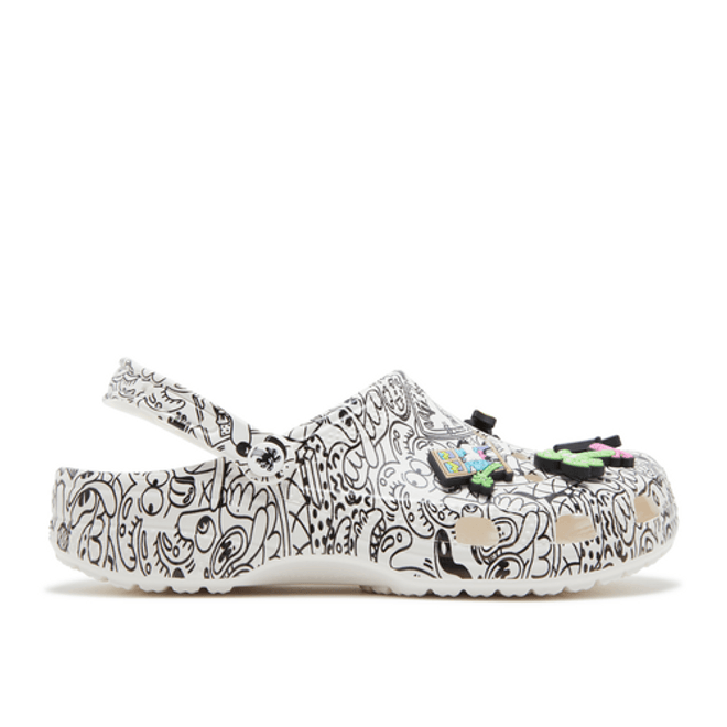 Crocs Steven Harrington x Classic Clog 'Quickstrike - White Black' 208145-103