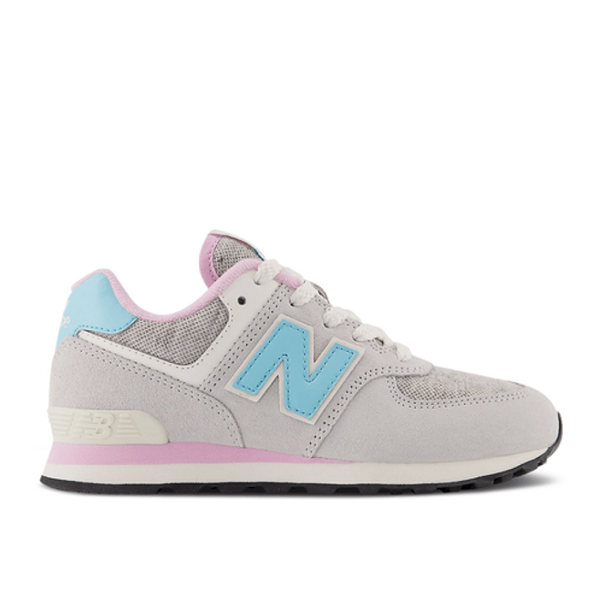 New Balance 574 Little Kid 'Brighton Grey Summer Aqua' PC574NB1