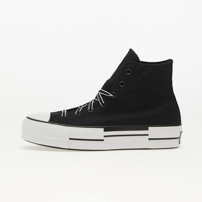 Converse Chuck Taylor All Star Lift Platform Outline Sketch Black/ White/ Black A05071C