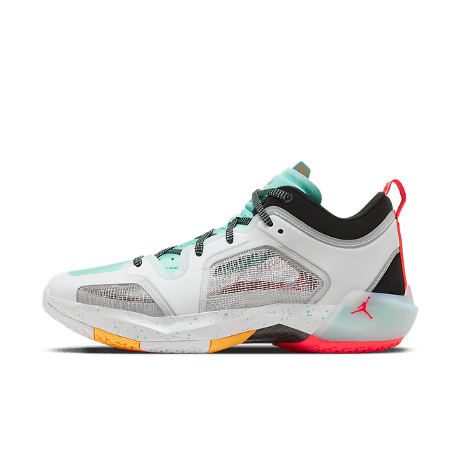 Air Jordan Guo Ailun x Air Jordan 37 Low PF 'Silver Island Green' FB8486-130