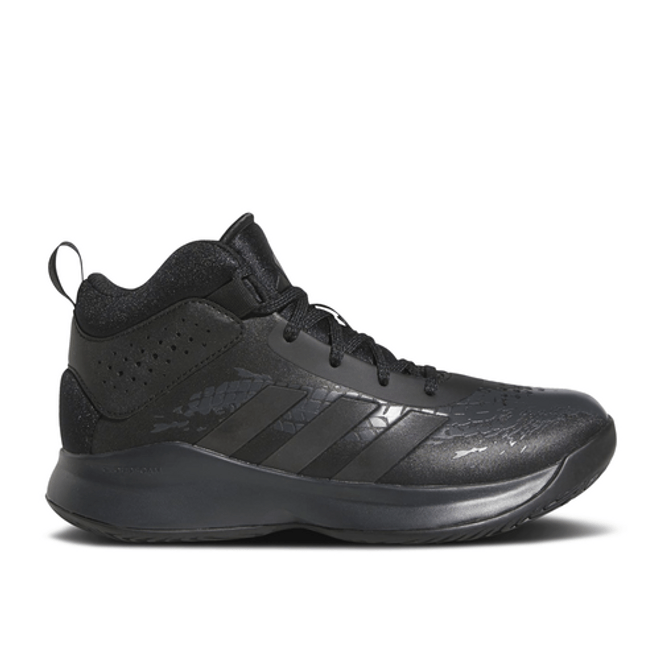 adidas Cross 'Em Up 5 Wide J 'Black Carbon' GW4694
