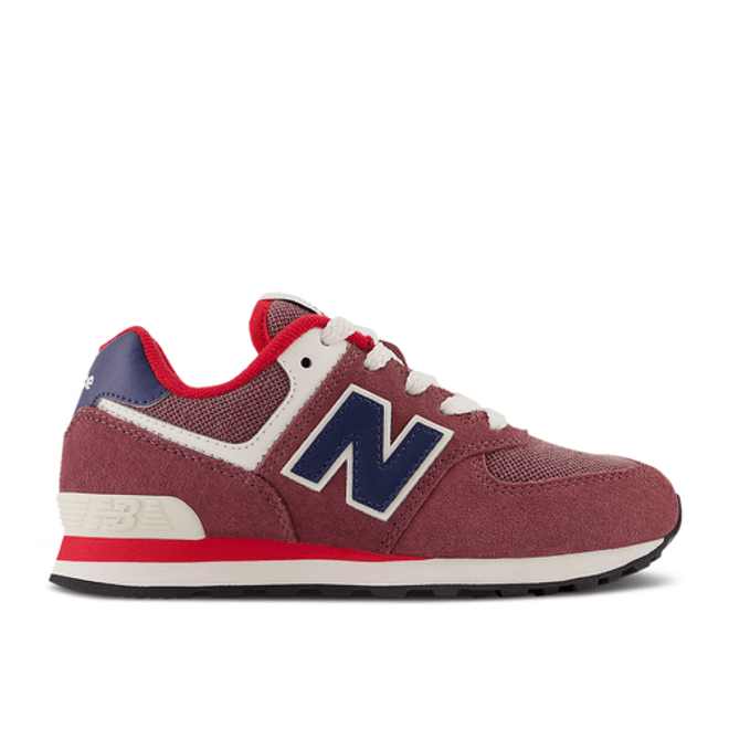 New Balance 574 Little Kid Wide 'Washed Burgundy Navy' PC574NX1-W