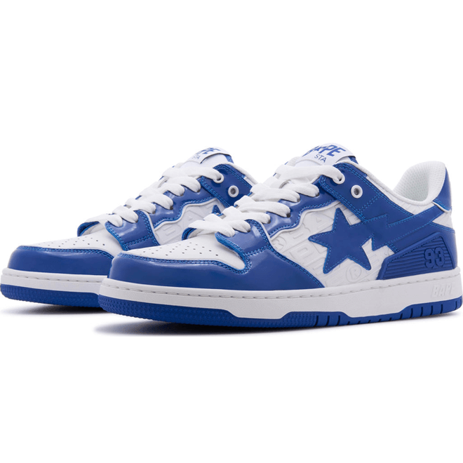 A Bathing Ape Bape SK8 Sta Blue White 001FWJ201003_BLU