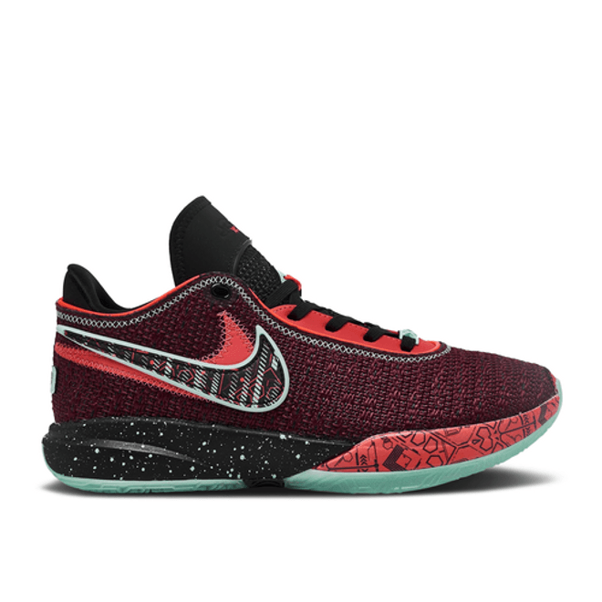 Nike LeBron 20 GS 'Night Maroon' FB8974-600