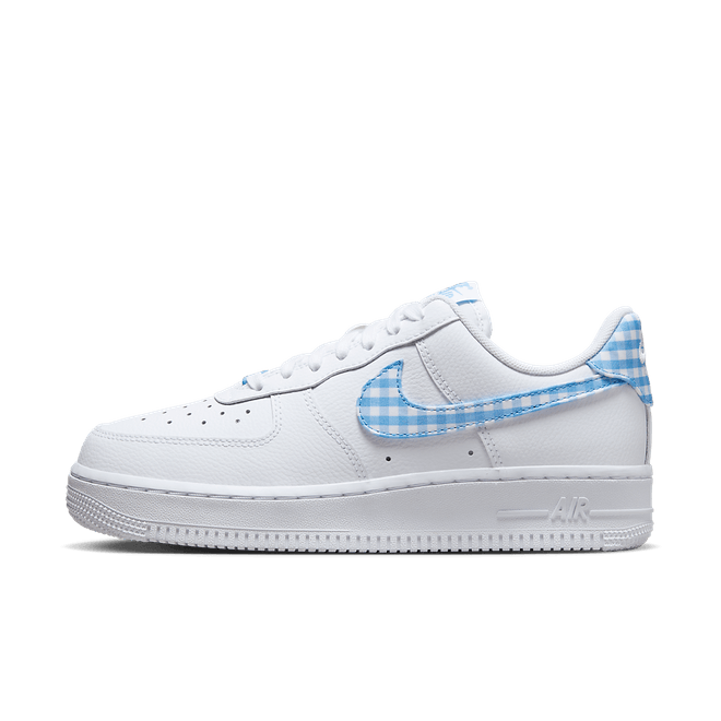 Nike Air Force 1 '07 WMNS 'University Blue Gingham' DZ2784-100