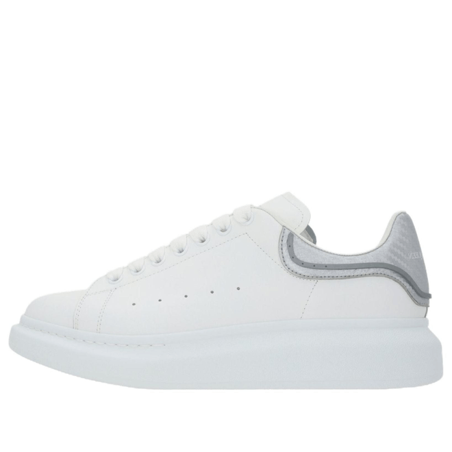 Alexander McQueen Oversized White Silver Metallic 735770WICYU9071