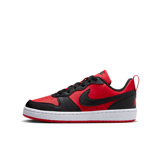 Nike Court Borough Low Recraft GS 'Black University Red' DV5456-600