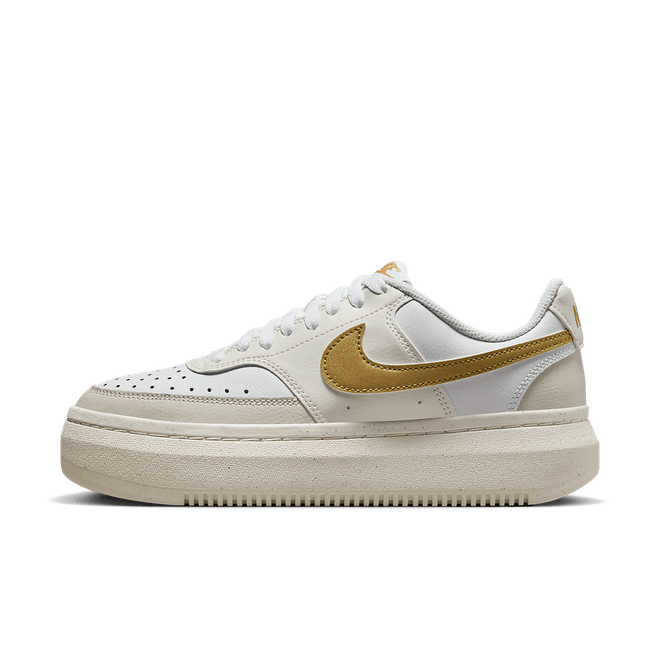Nike Wmns Court Vision Alta 'Sail Metallic Gold' DZ5394-100