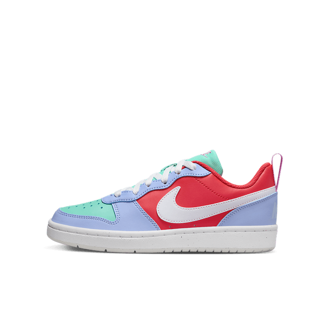 Nike Court Borough Low Recraft GS 'Cobalt Bliss Track Red'