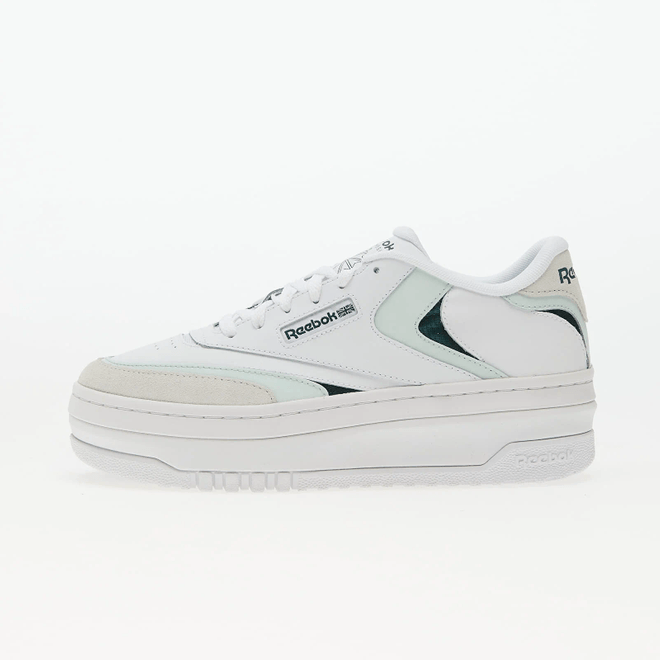 Reebok Club C Extra Ftw White/ Aqudus/ Forest Green 100033107
