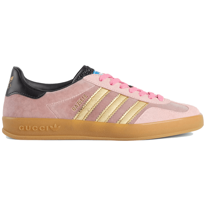 adidas x Gucci Gazelle Pink Velvet (Women's) 707864 FAAQX 5741