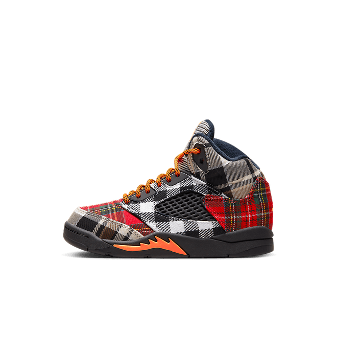 Jordan 5 Retro Plaid Little Kids' FD4812-008