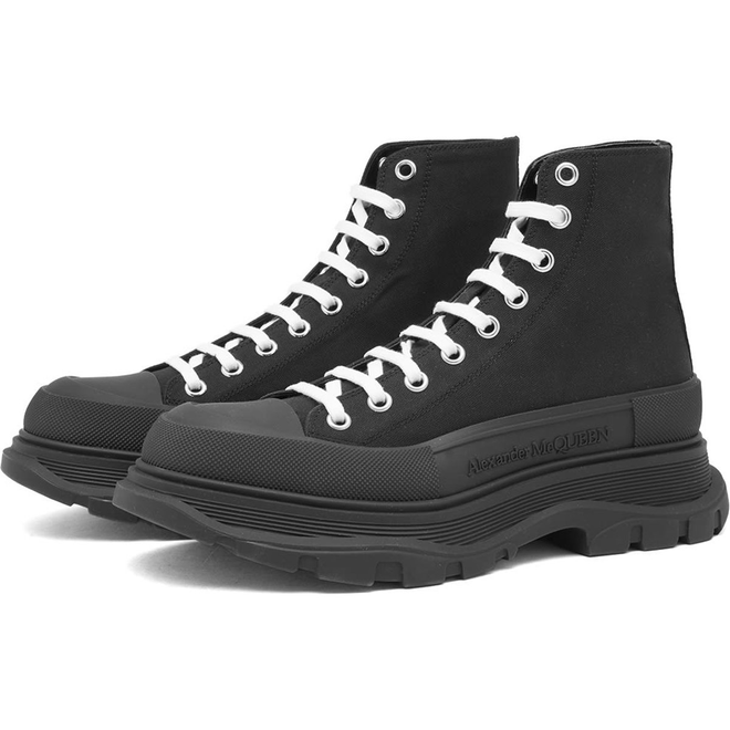 Alexander McQueen Men's Tread Slick Boot Black 705659W4MV2-1000