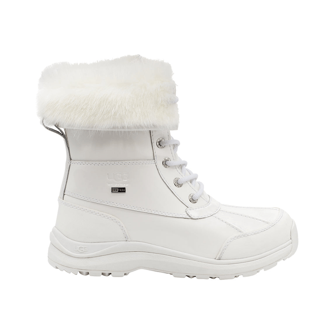 UGG Adirondack III Patent Boot Women White 1132991-WHT