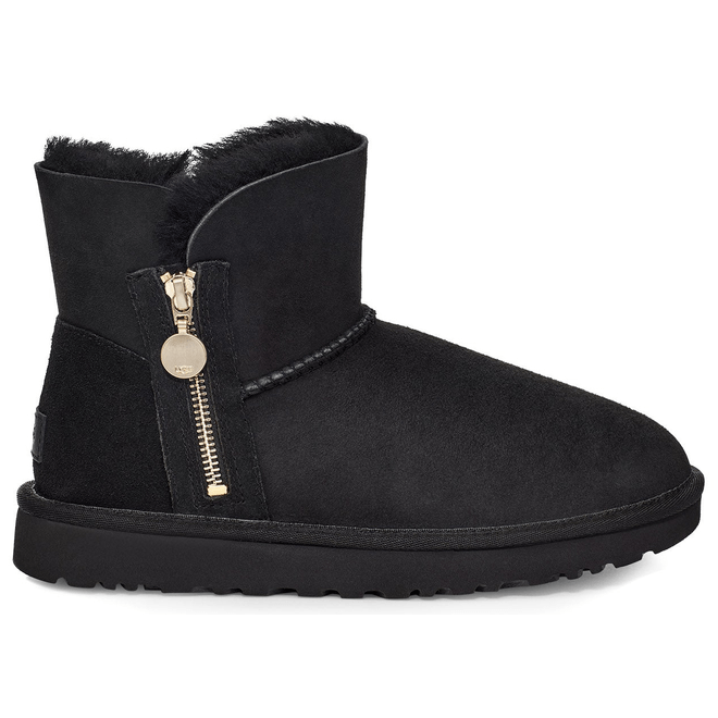 UGG Bailey Zip Mini Boot Black (Women's) 1112481-BLK