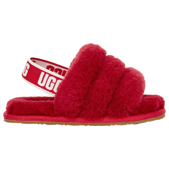 UGG Fluff Yeah Slide Ribbon Red (Toddler) 1098579T-RBRD