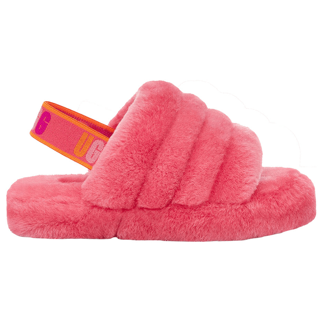 UGG Fluff Yeah Slide Strawberry (Kids) 1117429K-SSMLT