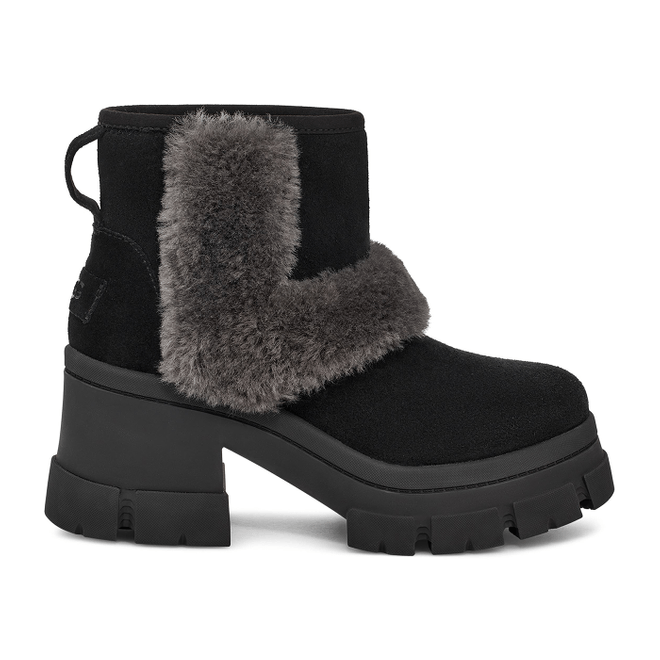 UGG Brooklyn Sunburst Heeled Boot Black 1145710-BLK