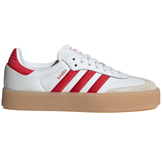 adidas Sambae White Better Scarlet Gum ID0438