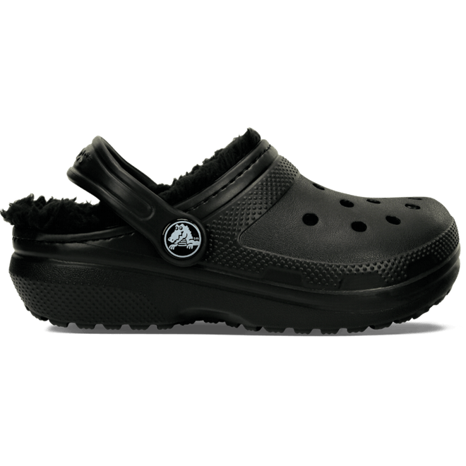 Crocs Toddler Classic Lined ClogsKinder Black / Black  207009-060