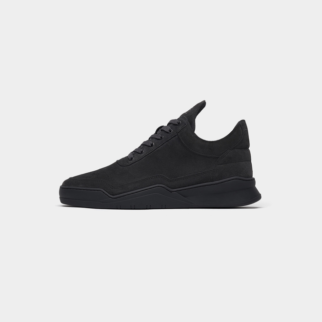 Filling Pieces Low Top Ghost Suede Dark Grey 25222791874