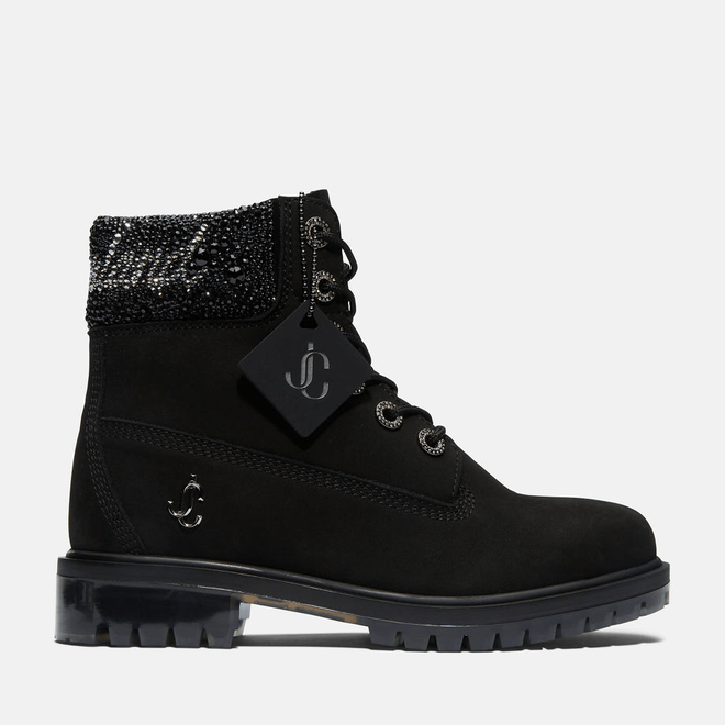 Jimmy Choo X Timberland 6 Inch Crystal-collar Boot  TB0A65V3001