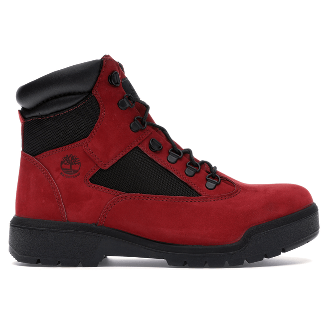 Timberland 6" Field Boot Red Black TB0A1RCJ F41