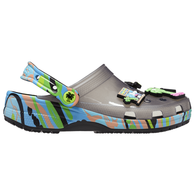 Crocs Womens Steve Harrington Classic Translucent Clogs 208144-90H