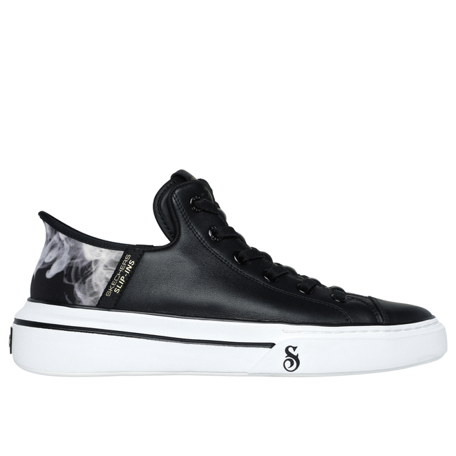 Skechers Premium Leather Slip 251016-BKW