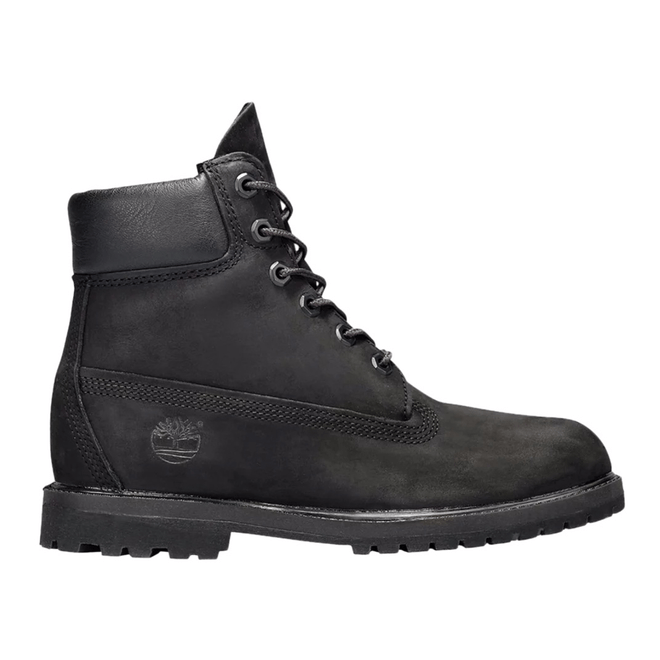 Timberland 6 Inch Premium Waterproof Boots Black Nubuck (Women's) TB08658A