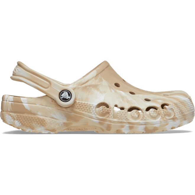 Crocs Unisex Baya Marbled Clogs Chai / Multi  206935-2ZM