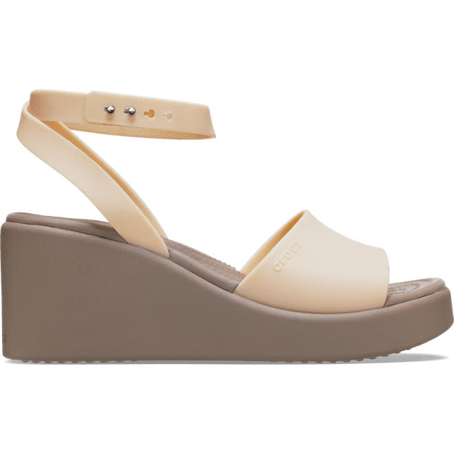 Crocs Women Brooklyn Ankle Strap Sandals Shitake  209406-2DS