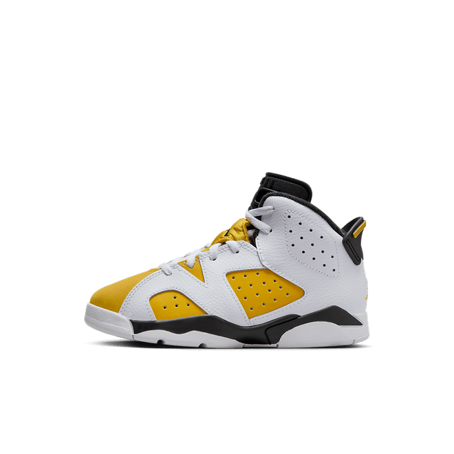Jordan Air Jordan 6 Retro (PS) White/Yellow Ochre/Black DV3605-170