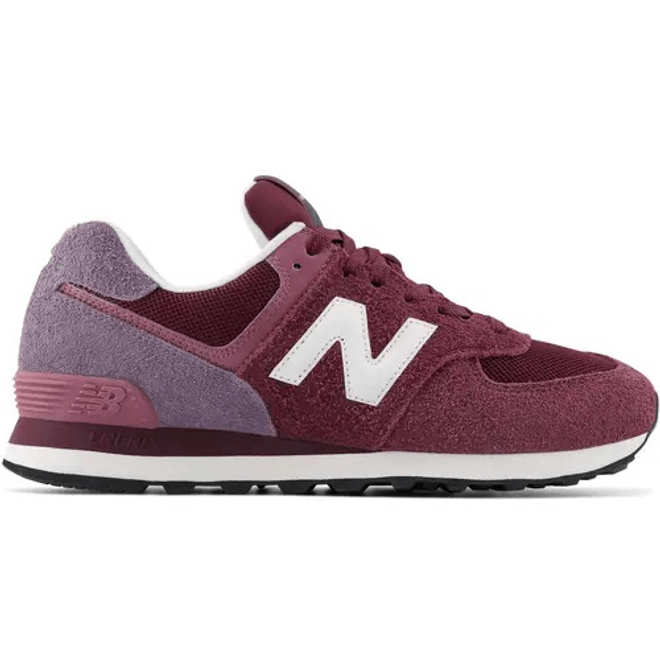 New Balance 574 Burgundy Purple Suede U574ABO