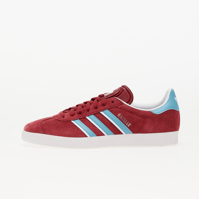 adidas Gazelle Core Burgundy/ Preloveded Blue/ Ftw White IG6198