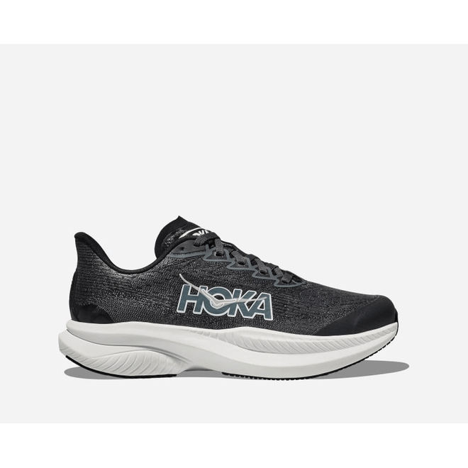 HOKA Mach 6  Black 1147553-BWHT