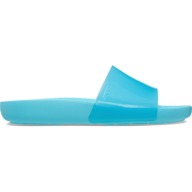 Crocs Women Crocs Splash Glossy Slides Neptune  208538-4NP