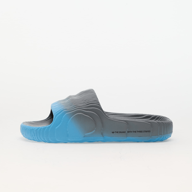adidas Adilette 22 Grey Three/ Semi Blue Burst/ Core Black IF3672