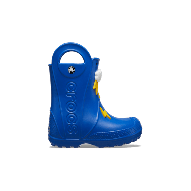 Crocs Handle It Lightning Bolt Rain Boot Kinder Blue Bolt 