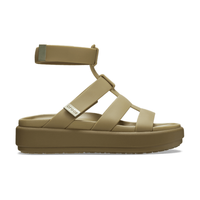 Crocs Brooklyn Luxe Gladiator SandalTan / Tan  209557-2U3