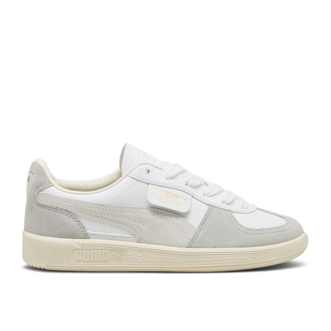 Puma Palermo Leather Big Kid 'White Cool Light Grey'  397275 02