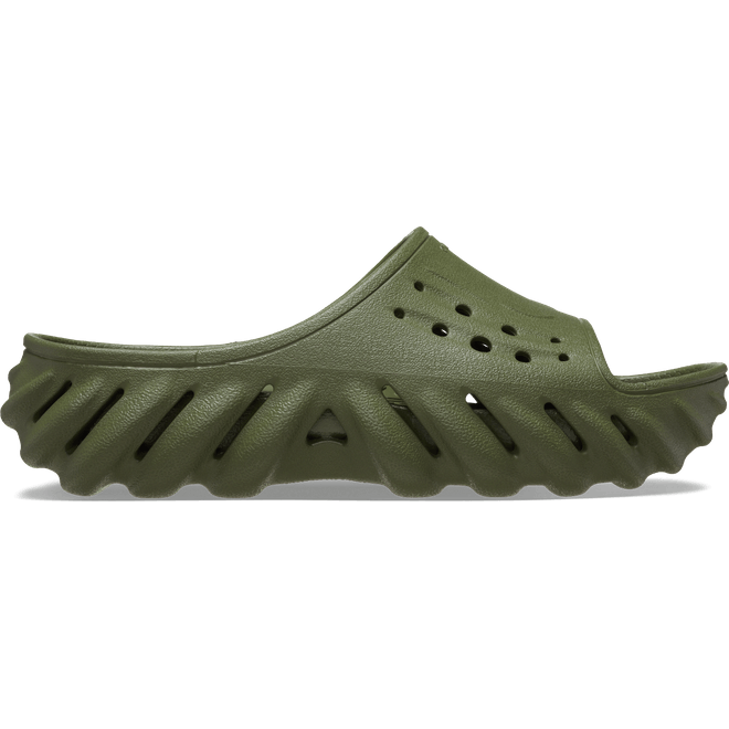 Crocs Unisex Echo Slides Army Green  208170-309