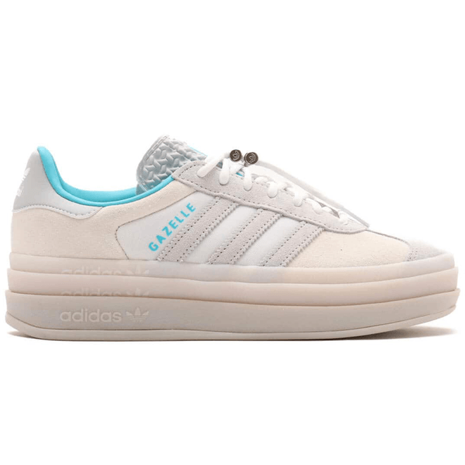 adidas Gazelle Bold Cloud White Light Blue (Women's) IH9992