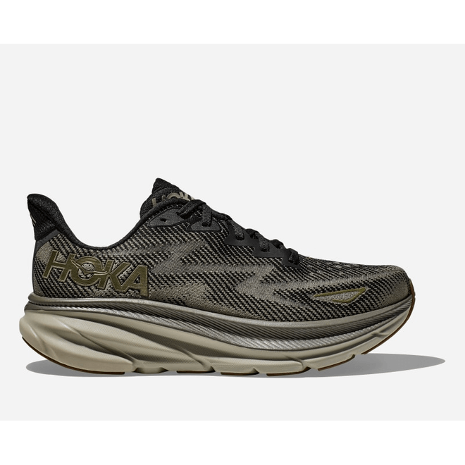 HOKA  Clifton 9 Road Running  Black 1127895-BLCKS