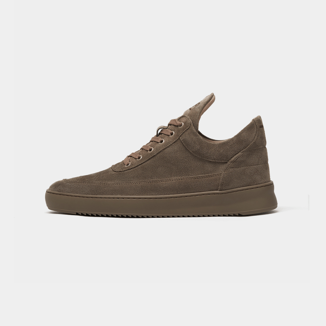 Filling Pieces Low Top Suede All Taupe 10122791405